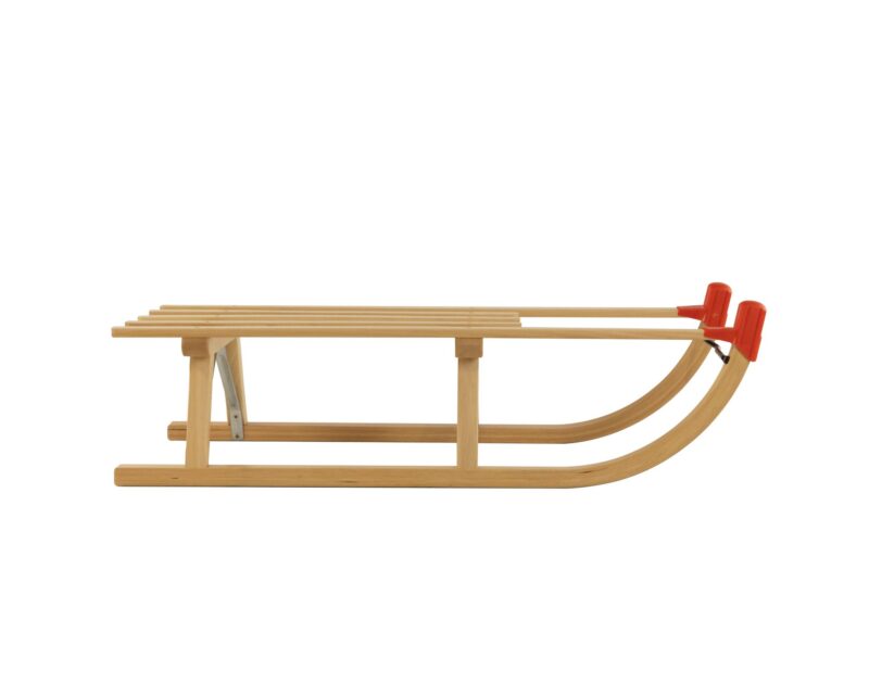 Piros erősített szánkó (90 cm) - Image 2