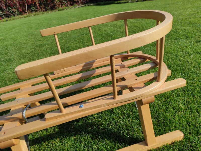 Piros erősített szánkó (90 cm) - Image 9