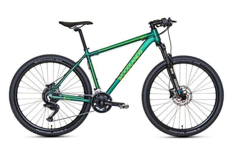 CSEPEL Woodlands Pro CUES 2.1 27.5" férfi MTB kerékpár (2x9 sebességes láncváltós) - Image 4