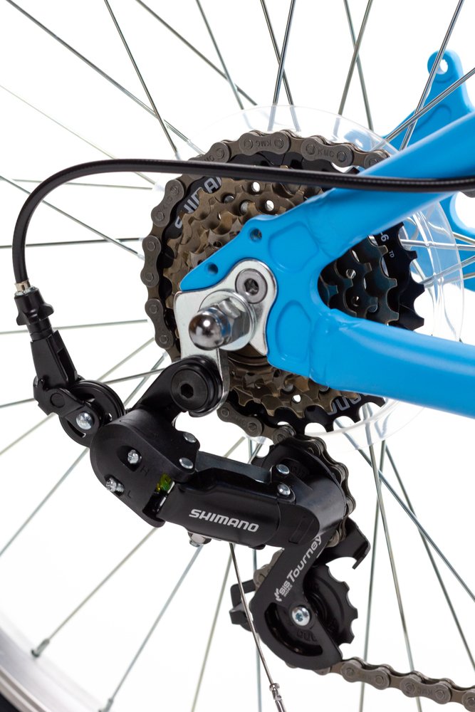 CSEPEL Woodlands Zero 24" teleszkópos gyermek MTB kerékpár (1x6 sebességes láncváltós) - Image 4