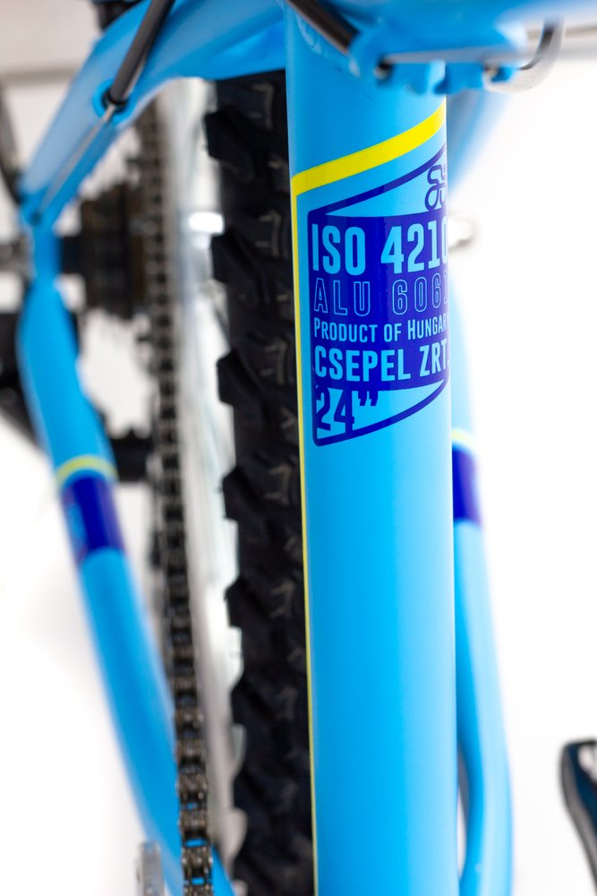 CSEPEL Woodlands Zero 24" teleszkópos gyermek MTB kerékpár (1x6 sebességes láncváltós) - Image 5
