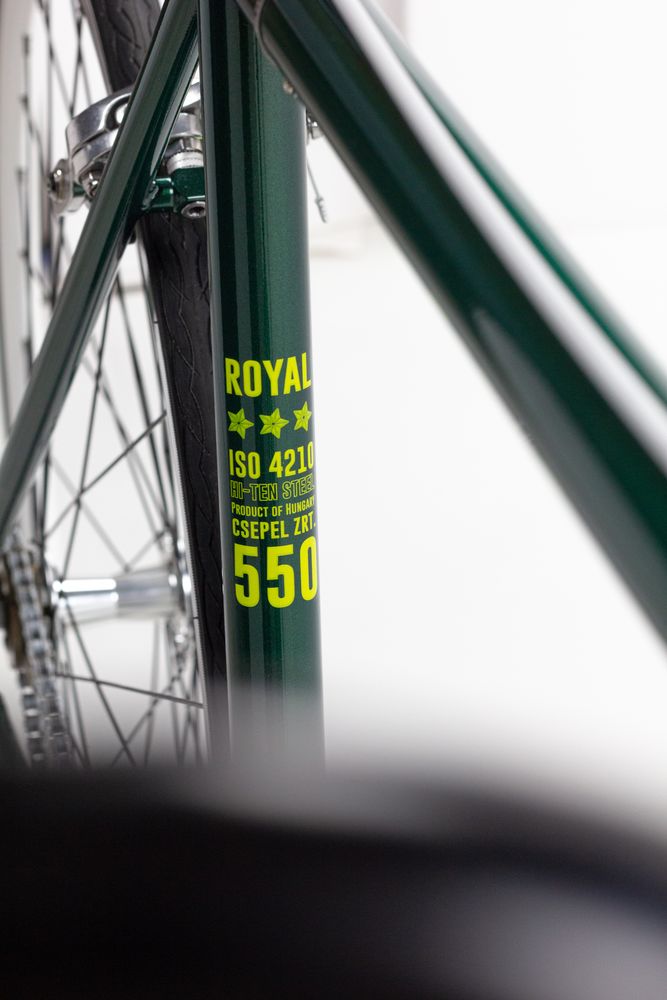 CSEPEL Royal 3 28" fixie/ss városi kerékpár (fixie/szabadonfutós) - Image 10