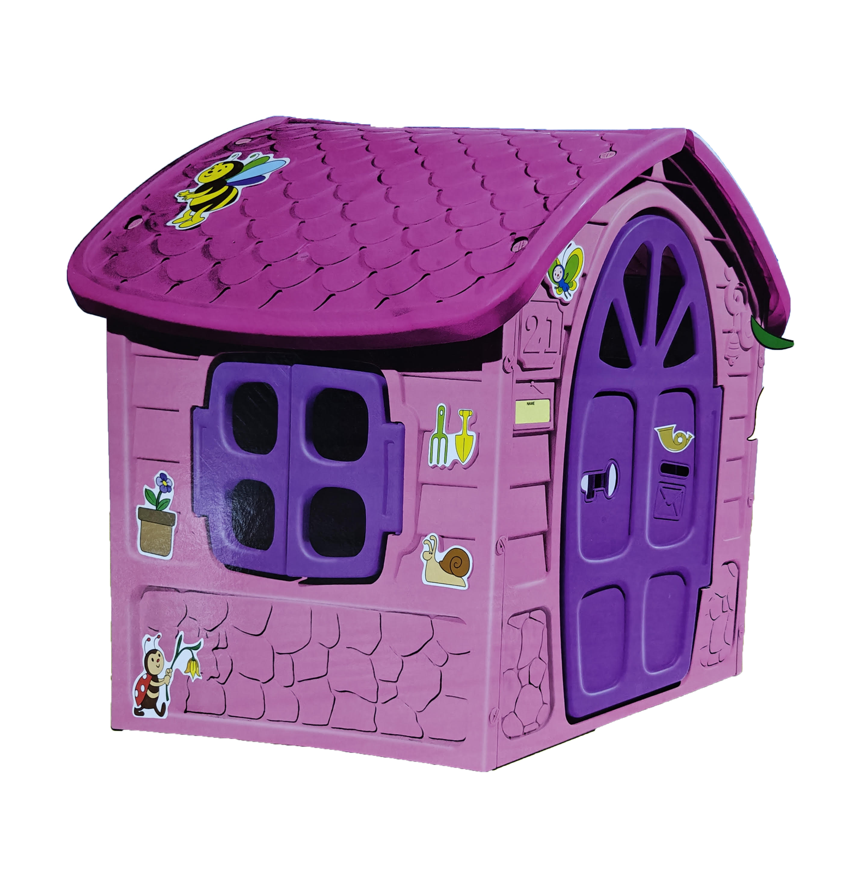 Méhecskés műanyag kerti házikó - Image 8