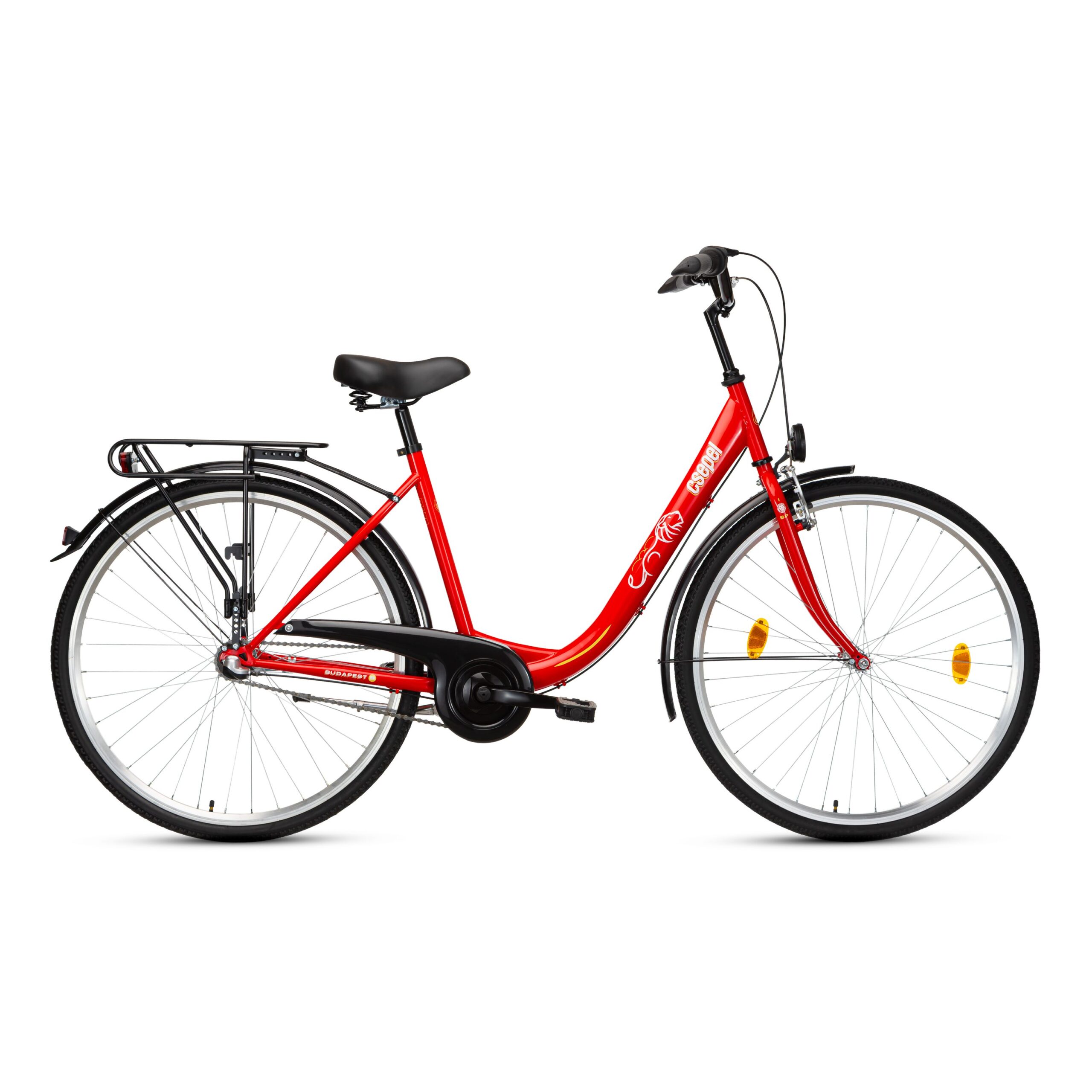 CSEPEL Budapest B 28″ női városi kerékpár (3 sebességes agyváltós)